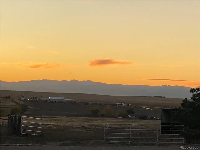 a view of city and mountain