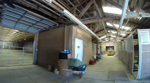 a view of a porch with furniture