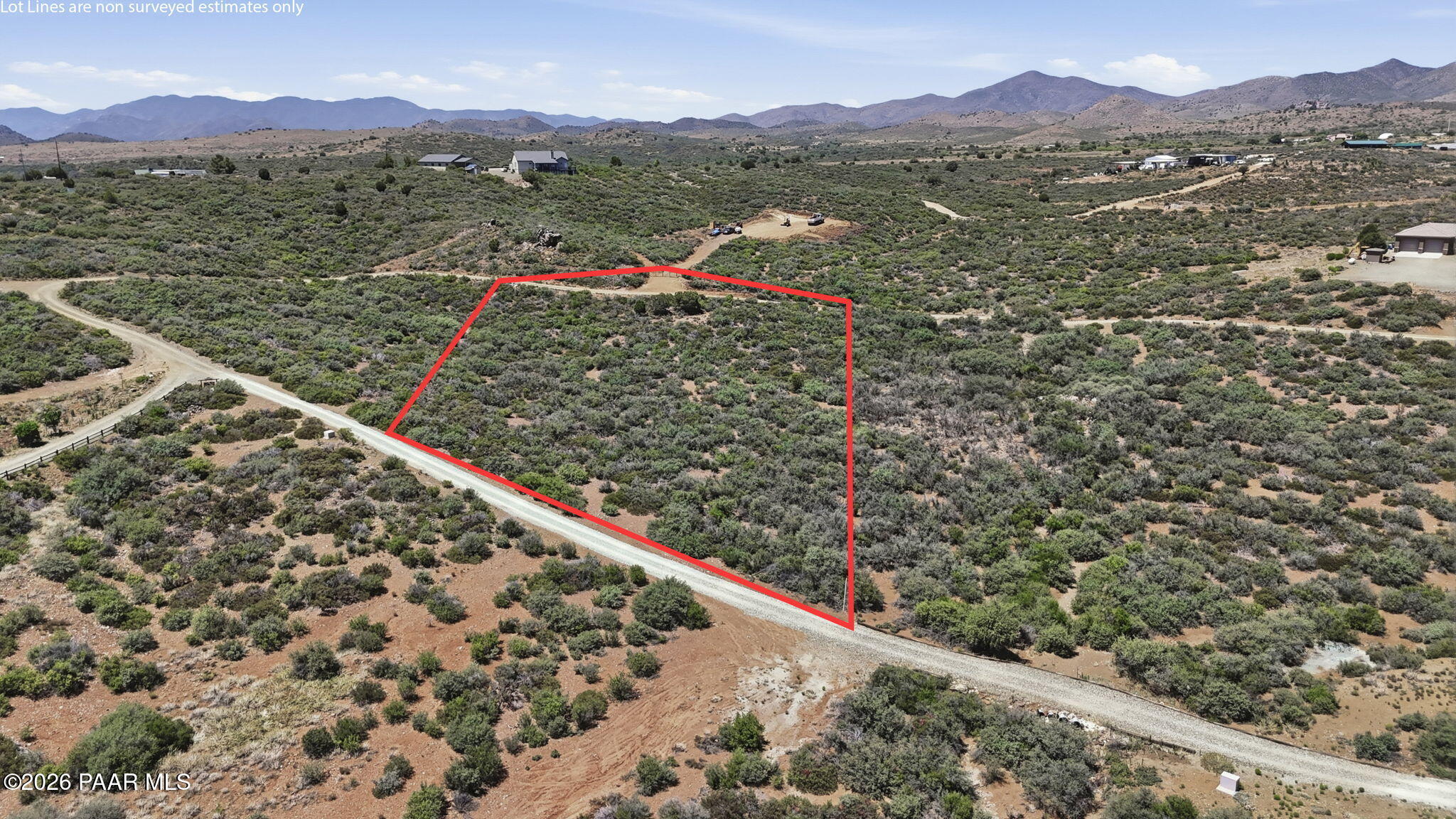 0 South Chicago Street Mayer, AZ 86333 - Photo 2 of 11 Aerial Lot Line