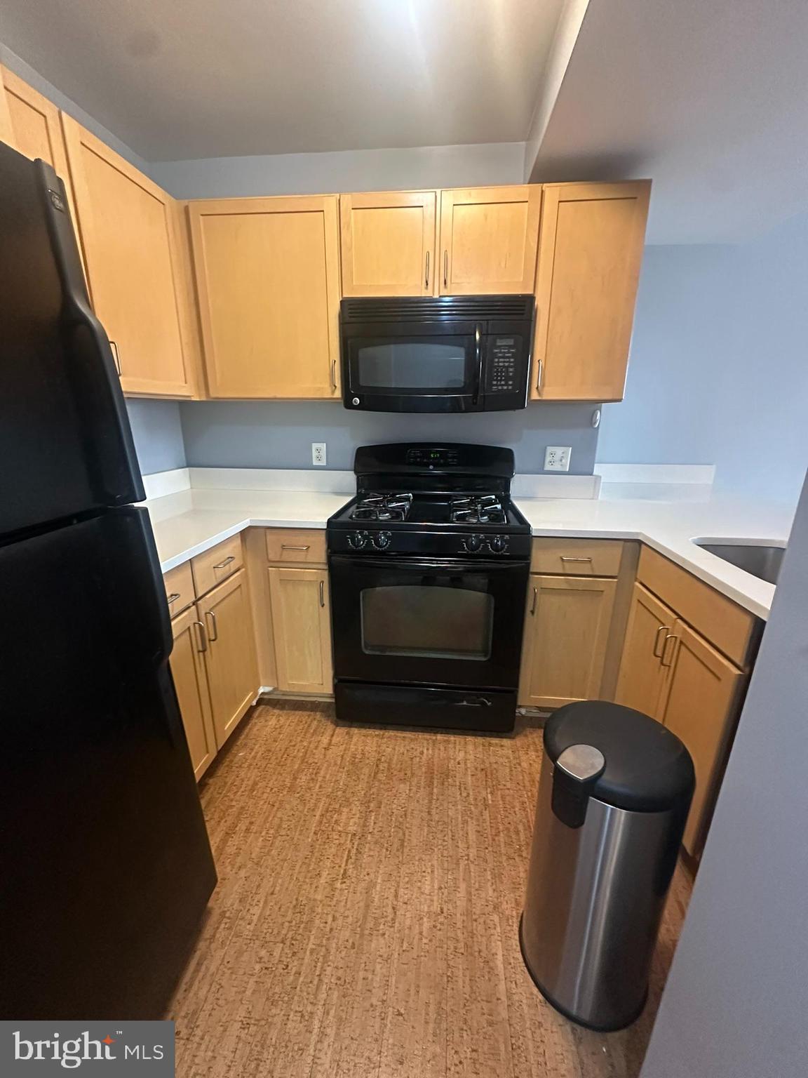 800 4th Street Southwest, Unit S325 Washington, DC 20024 - Photo 8 of 17 a kitchen with a sink a stove and cabinets