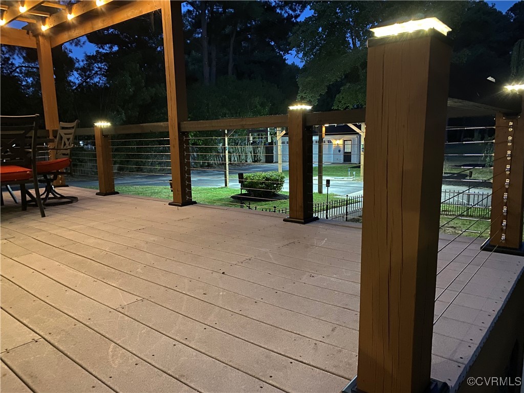 7101 Conifer Road Richmond, VA 23237 - Photo 43 of 50 a view of outdoor space deck and entertaining space