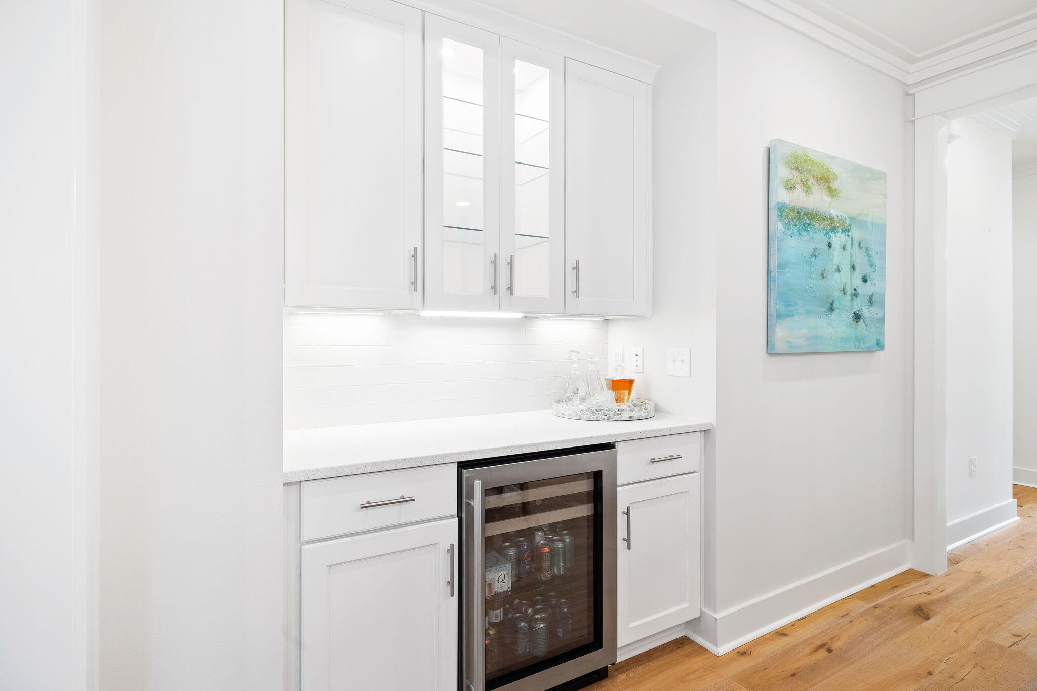 178 Jack Knife Drive Inlet Beach, FL 32461 - Photo 29 of 69 a kitchen with white cabinets and white appliances