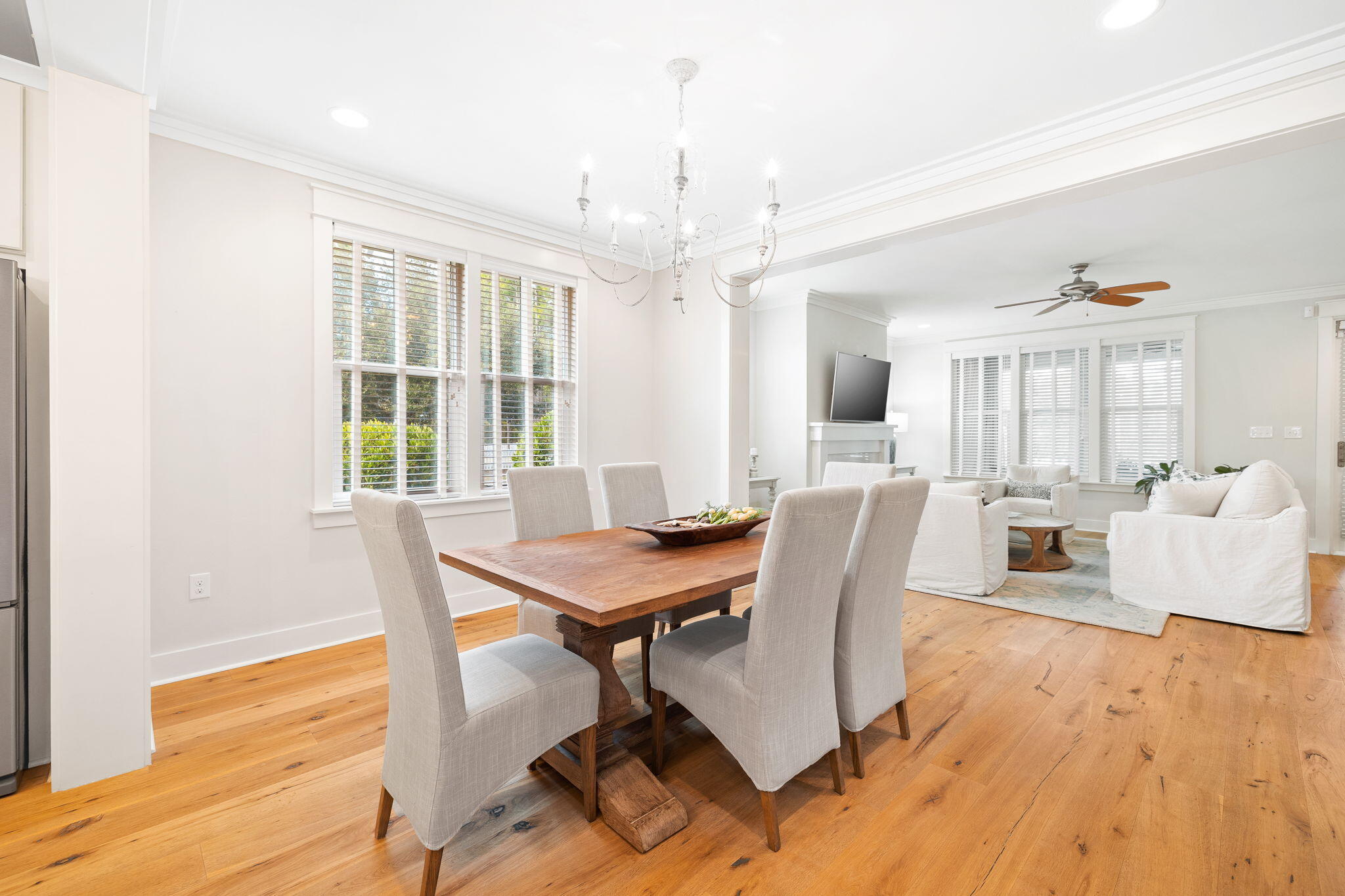 178 Jack Knife Drive Inlet Beach, FL 32461 - Photo 30 of 69 a view of a dining room with furniture window and wooden floor