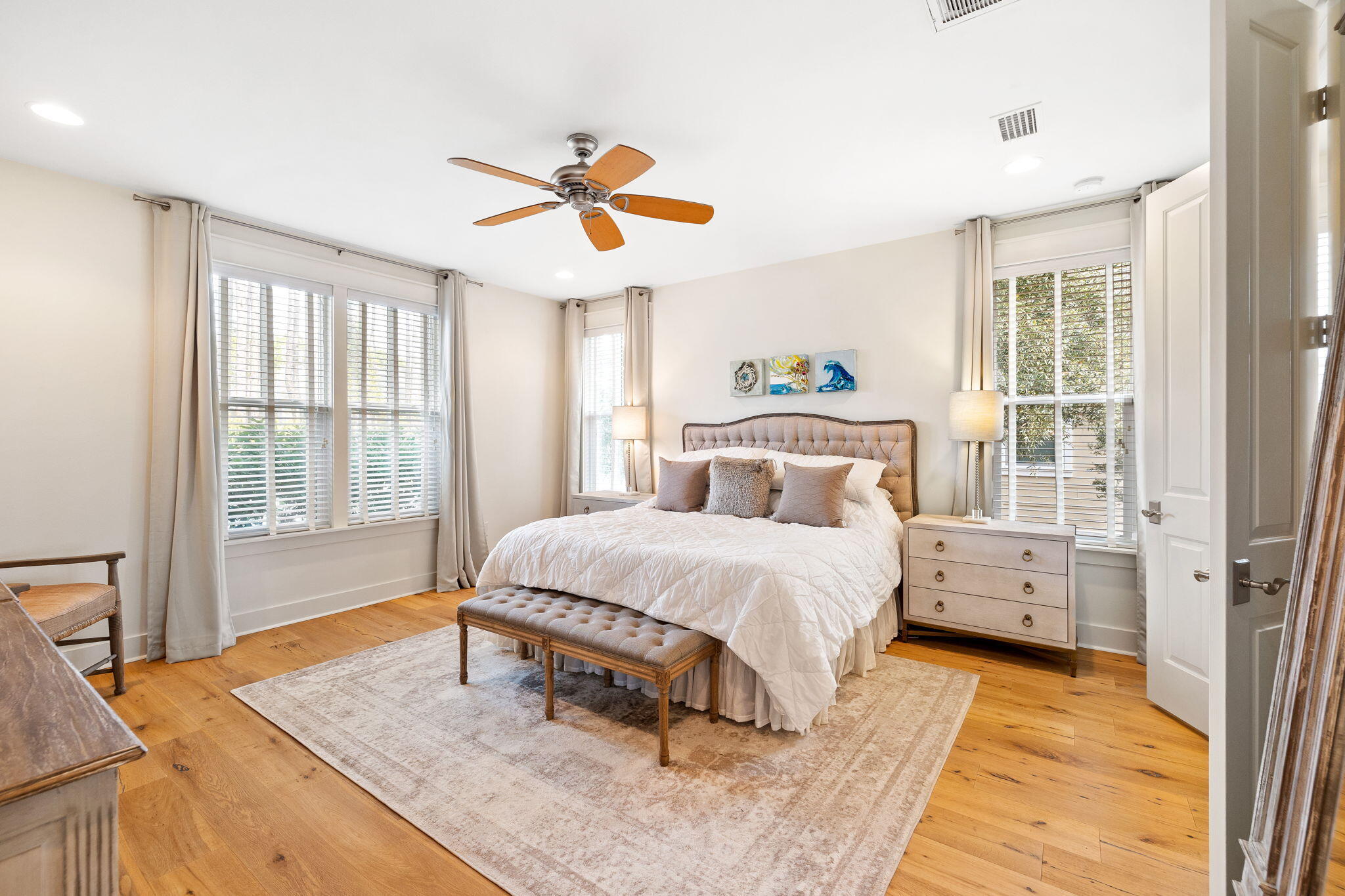 178 Jack Knife Drive Inlet Beach, FL 32461 - Photo 39 of 69 a spacious bedroom with a bed and a window