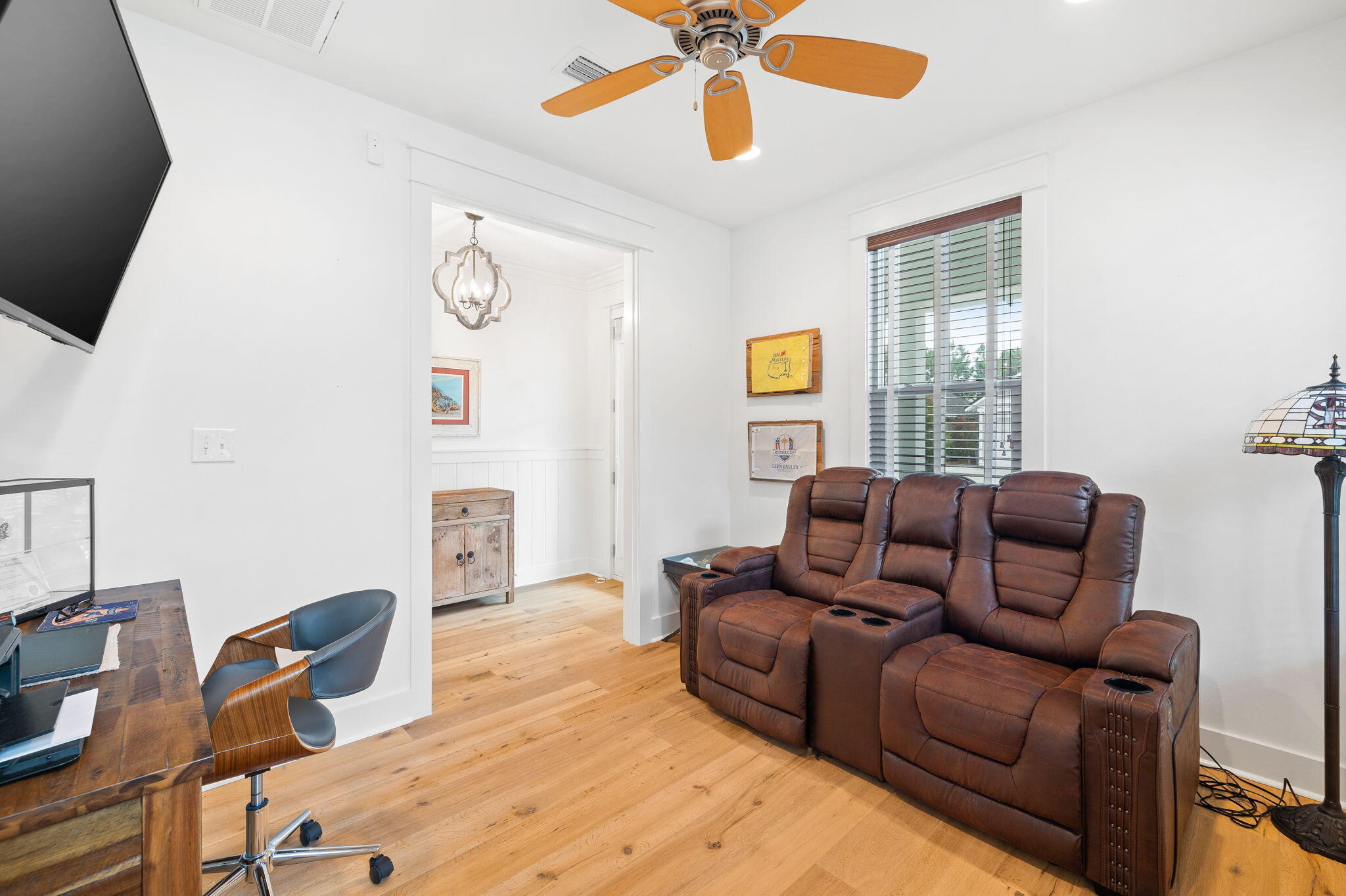 178 Jack Knife Drive Inlet Beach, FL 32461 - Photo 55 of 69 a living room with furniture and a flat screen tv