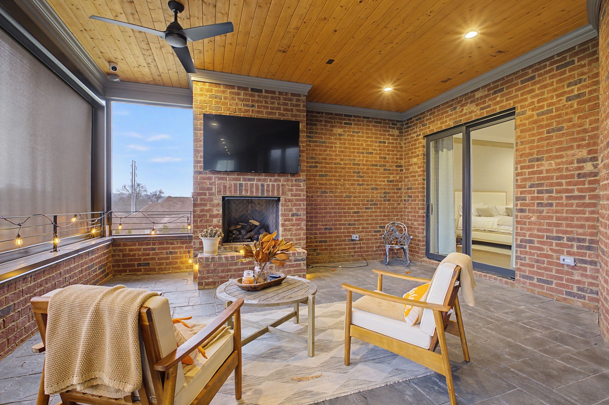 7100 Marsh Hawk Court Arrington, TN 37014 - Photo 45 of 51 a view of a livingroom with furniture and a fireplace