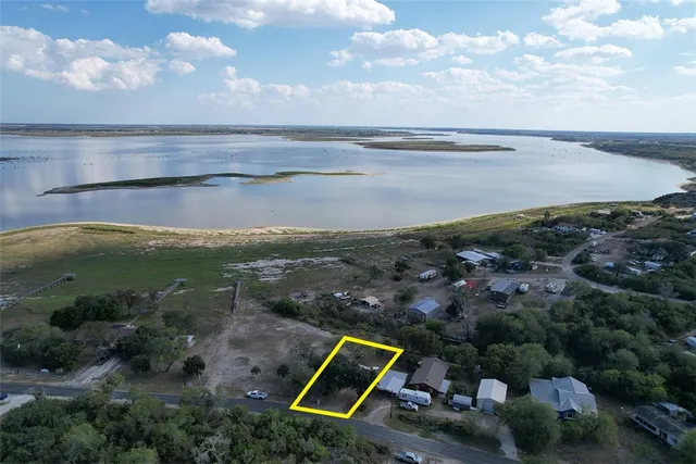 a view of lake with beach