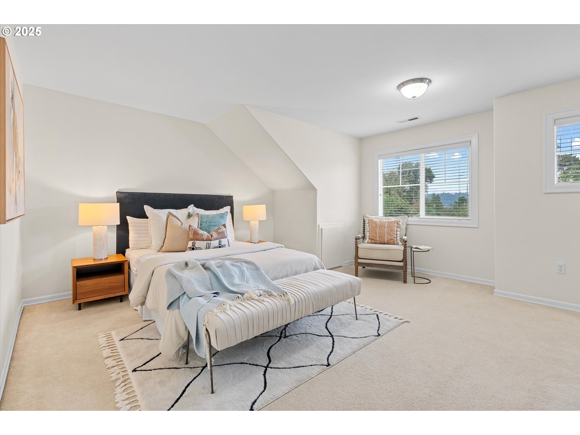 2926 Southwest Texas Street Portland, OR 97219 - Photo 10 of 16 a bedroom with furniture and a window
