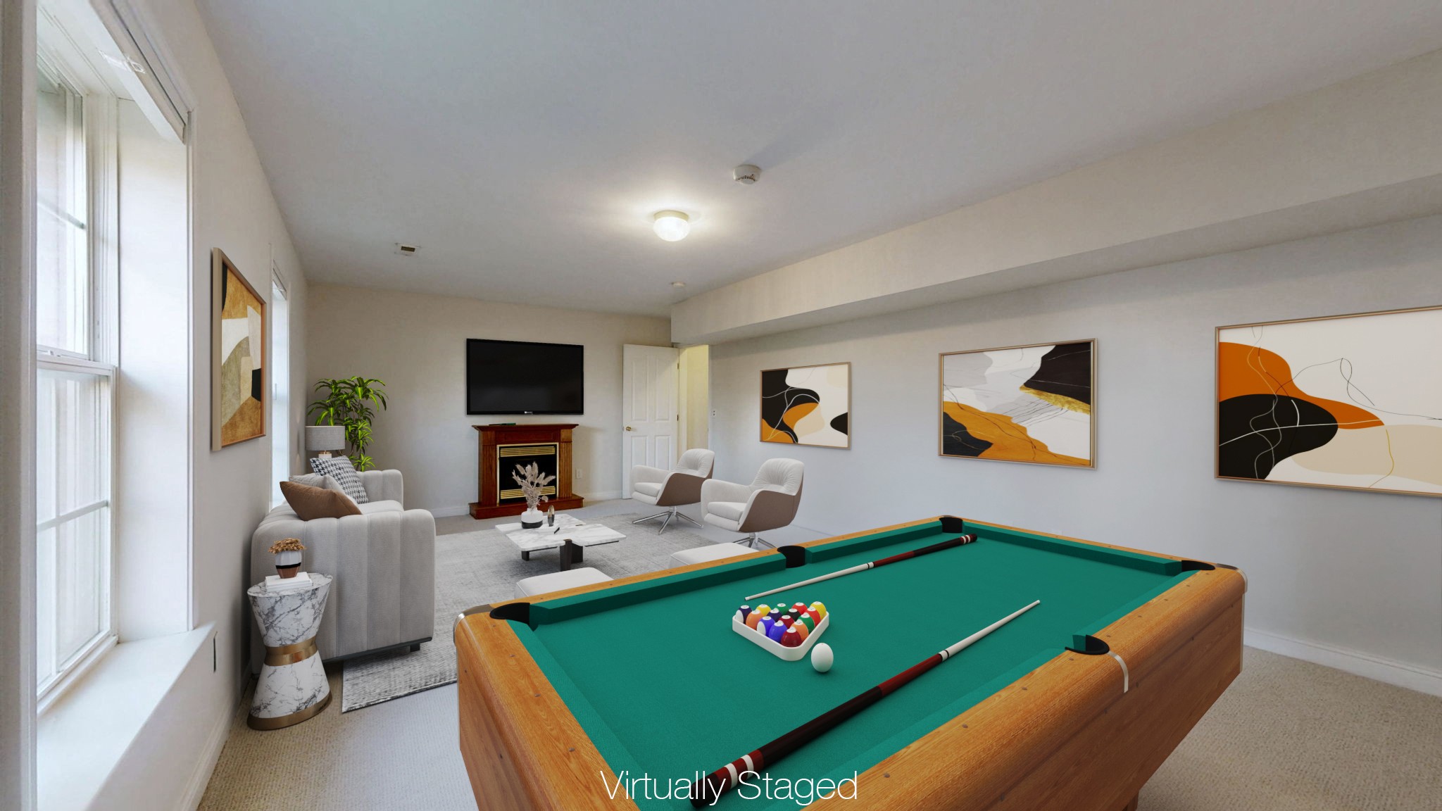 1138 Culpepper Circle Franklin, TN 37064 - Photo 34 of 46 a room with furniture and a flat screen tv