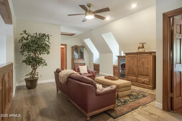 a view of a golf course with a lake