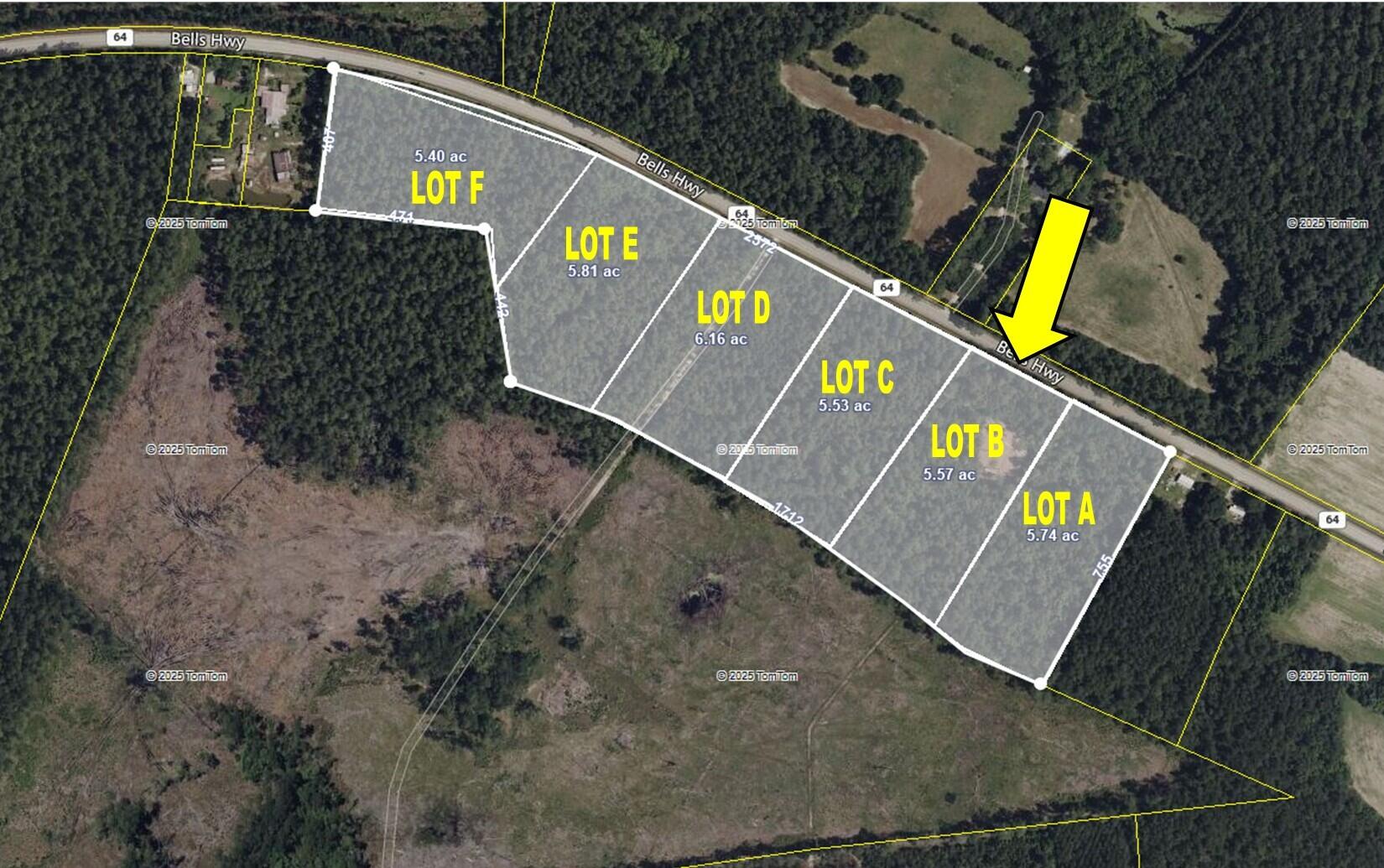 B Bells Highway Ruffin, SC 29475 - Photo 1 of 1 0 E Bells Highway LOT B