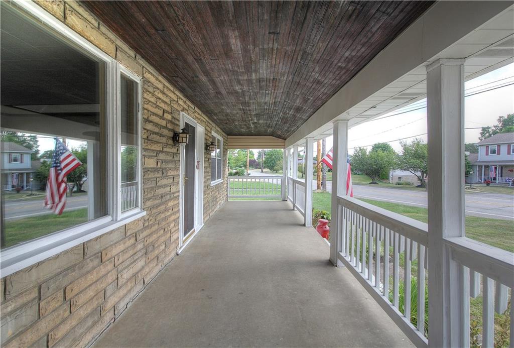 1426 Darlington Road Beaver Falls, PA 15010 - Photo 21 of 25 Have visions of a porch swing or rocking chairs? This porch is perfect!