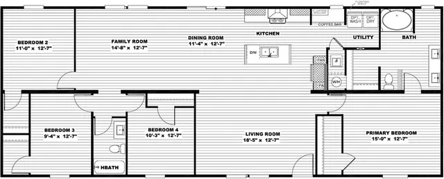 a view of a white building