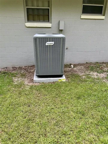 a view of a door and chair