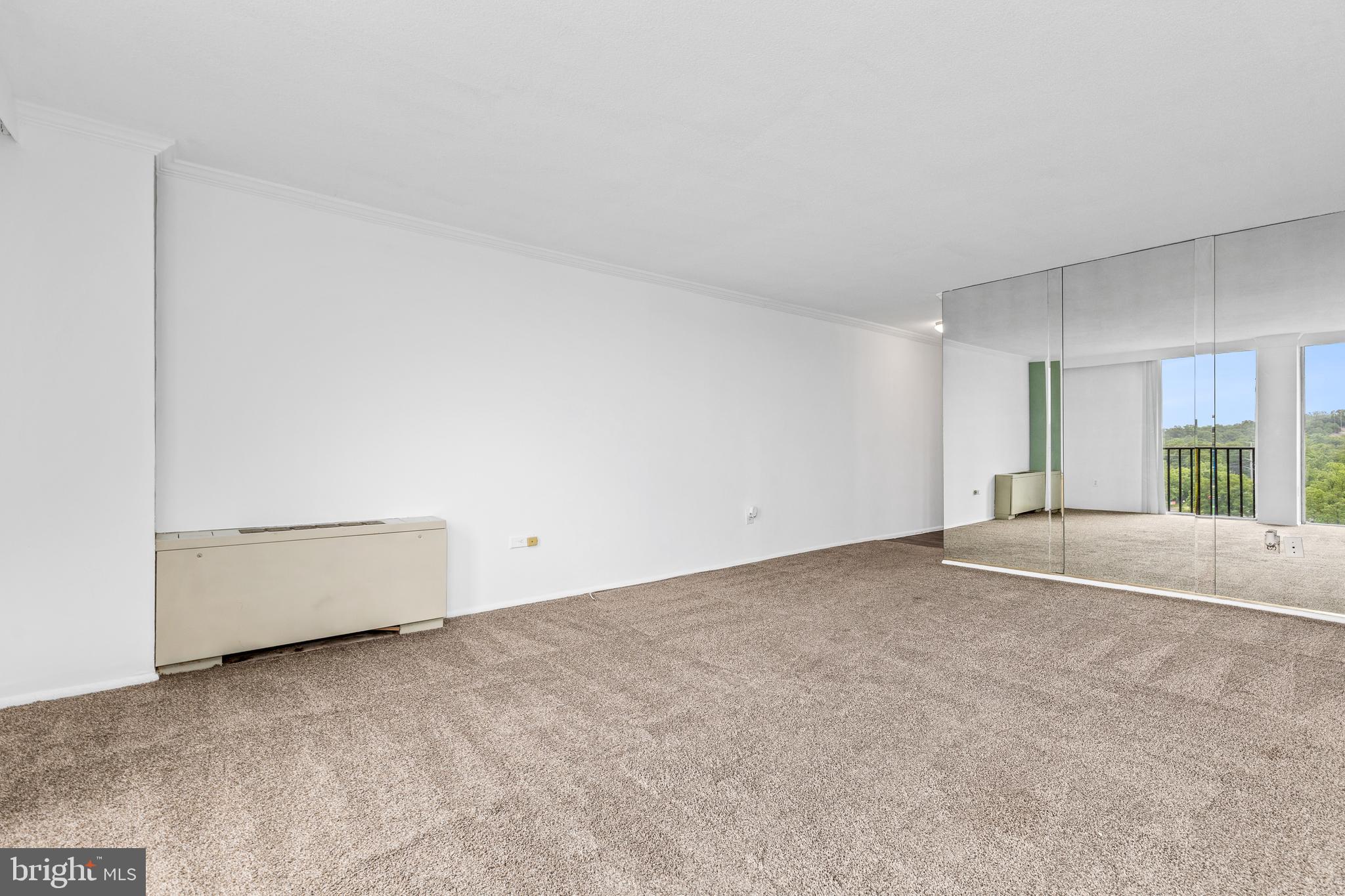 4600 South Four Mile Run Drive, Unit 1142 Arlington, VA 22204 - Photo 15 of 34 a view of an empty room with a fireplace