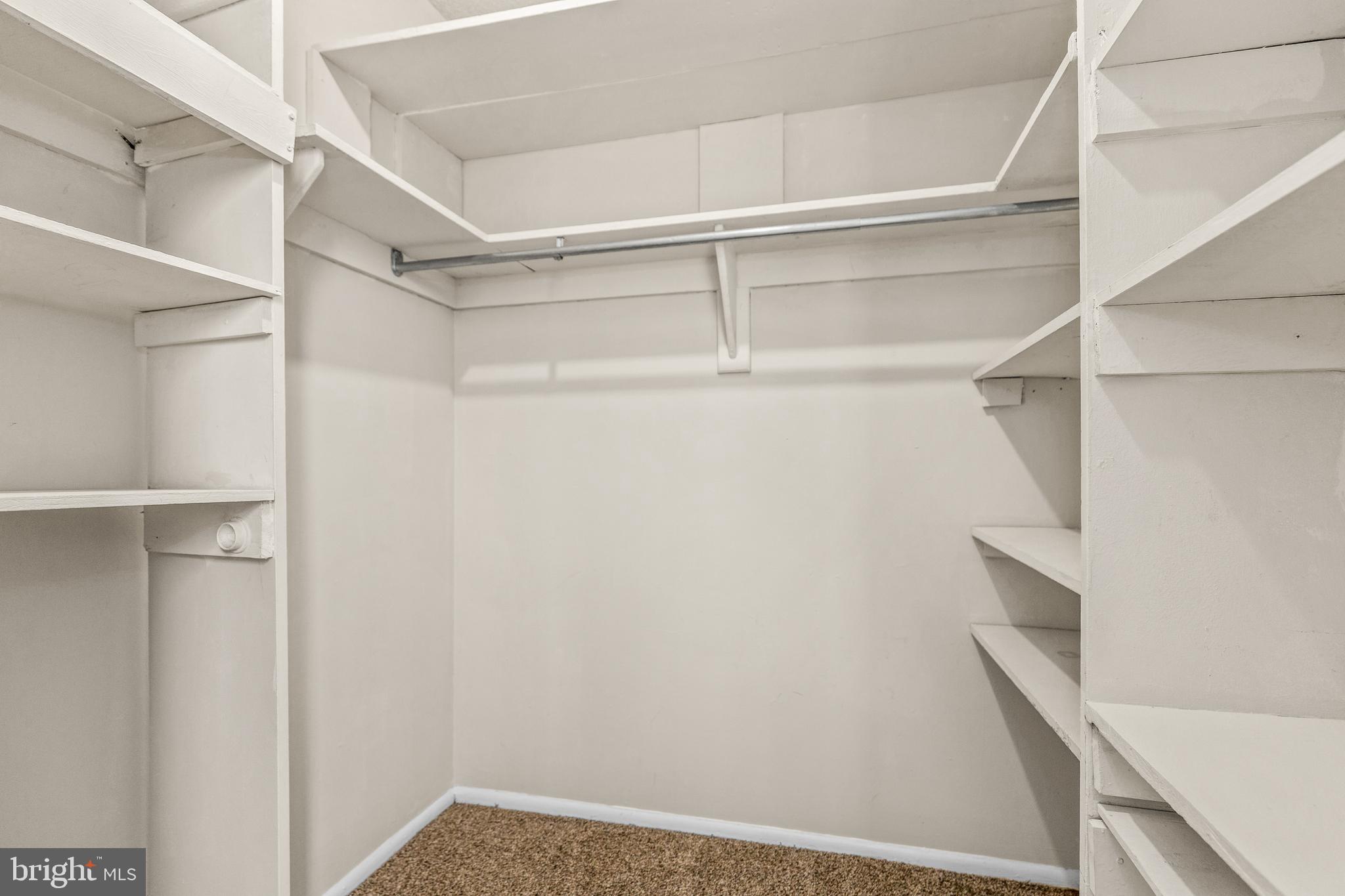4600 South Four Mile Run Drive, Unit 1142 Arlington, VA 22204 - Photo 20 of 34 a view of an empty walk in closet