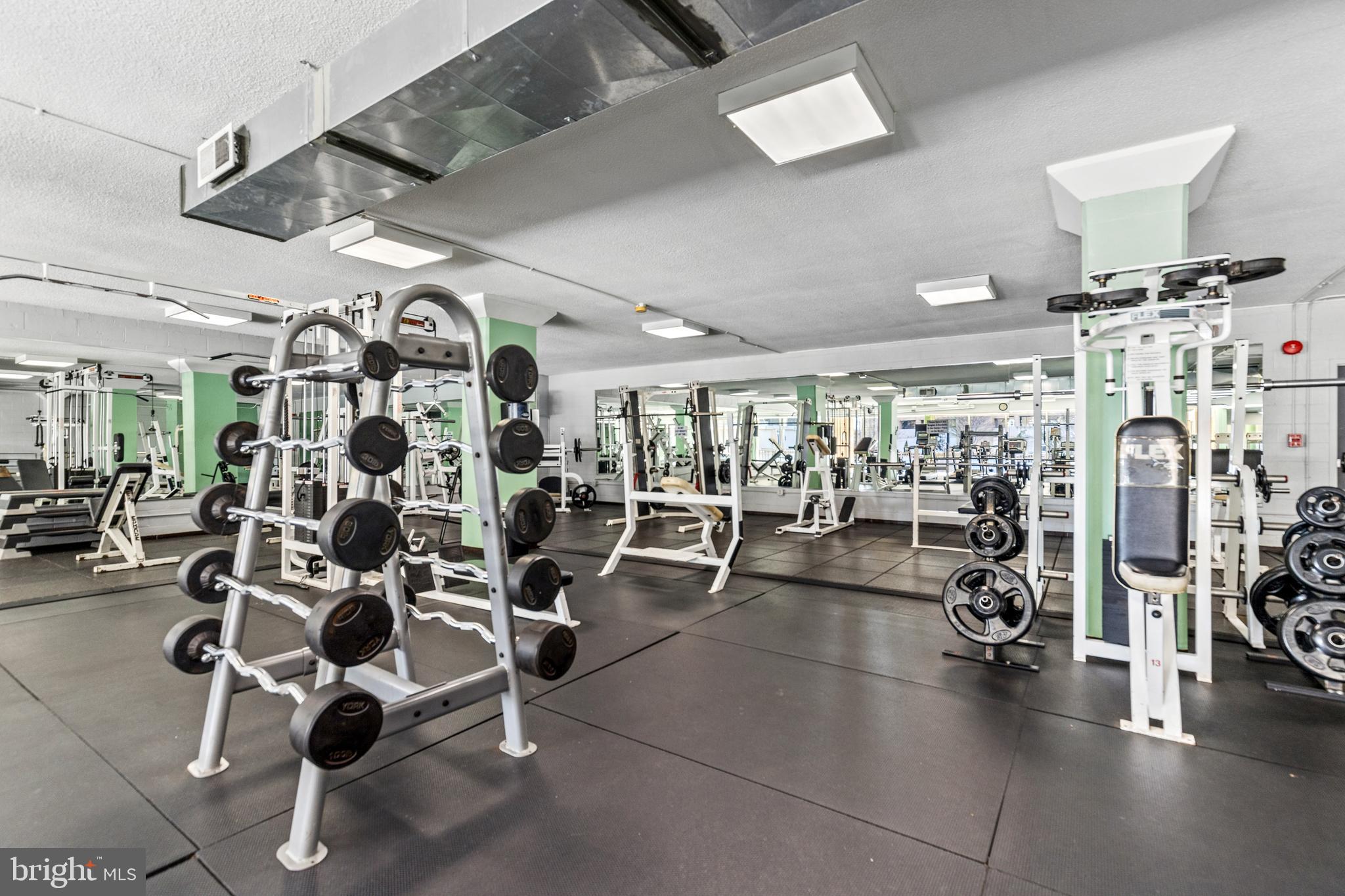 4600 South Four Mile Run Drive, Unit 1142 Arlington, VA 22204 - Photo 30 of 34 a view of a room with gym equipment