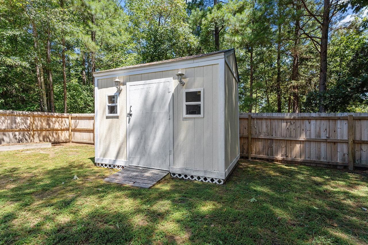 6 Esterbrook Court Durham, NC 27703 - Photo 30 of 31 swimming pool view with a backyard