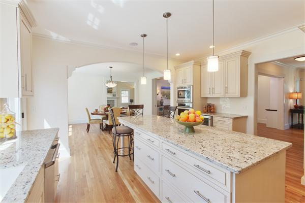 181 Alcott Road Concord, MA 01742 - Photo 3 of 26 a kitchen with counter space appliances and a wooden floor
