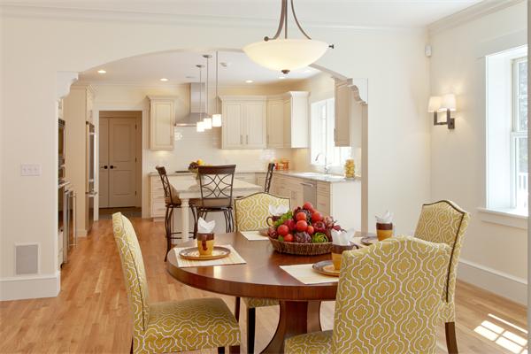 181 Alcott Road Concord, MA 01742 - Photo 7 of 26 a view of a dining room with furniture and wooden floor