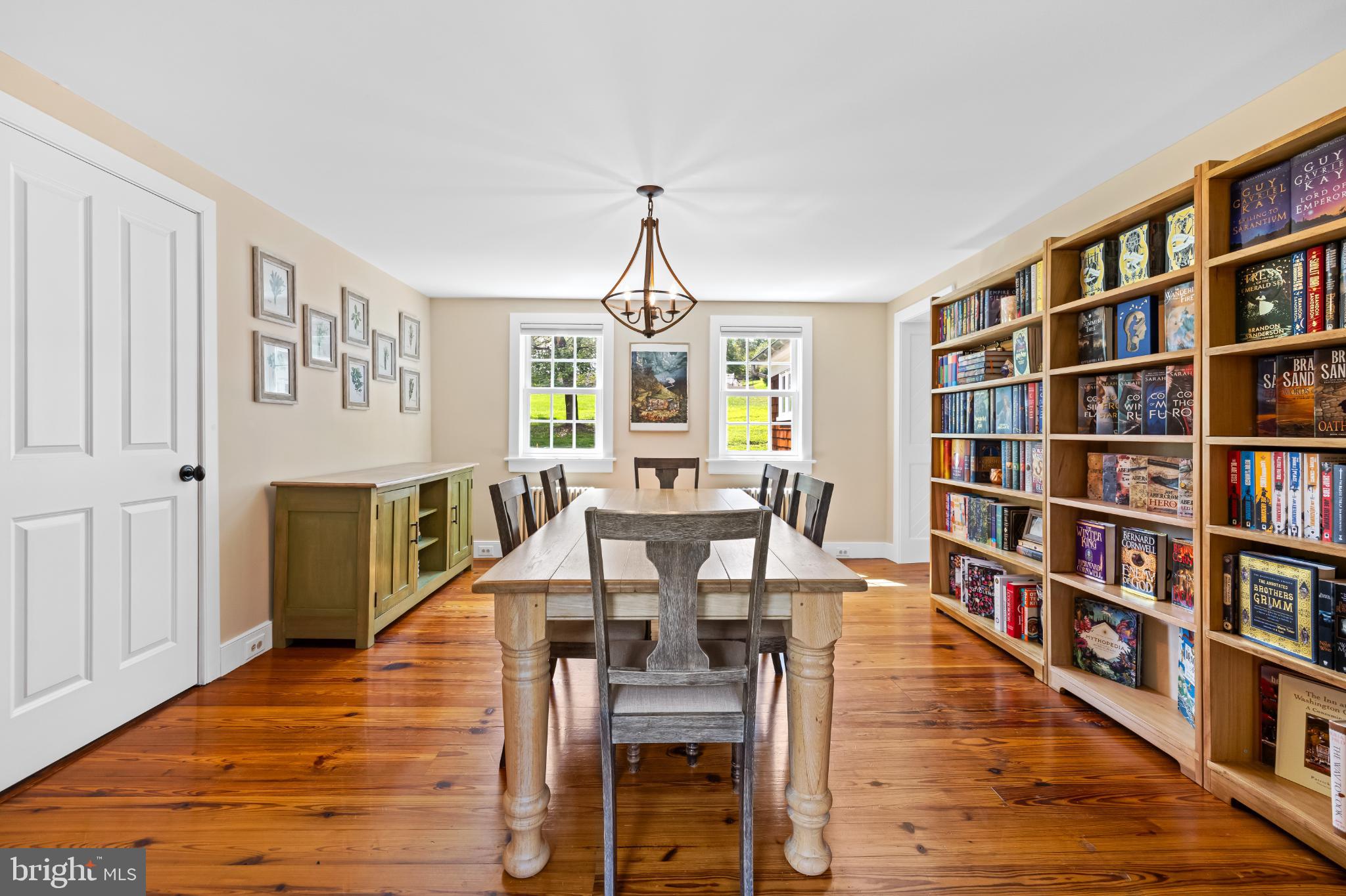 2212 River Bend Court White Hall, MD 21161 - Photo 13 of 40 Bright dining space with charming bookshelves.