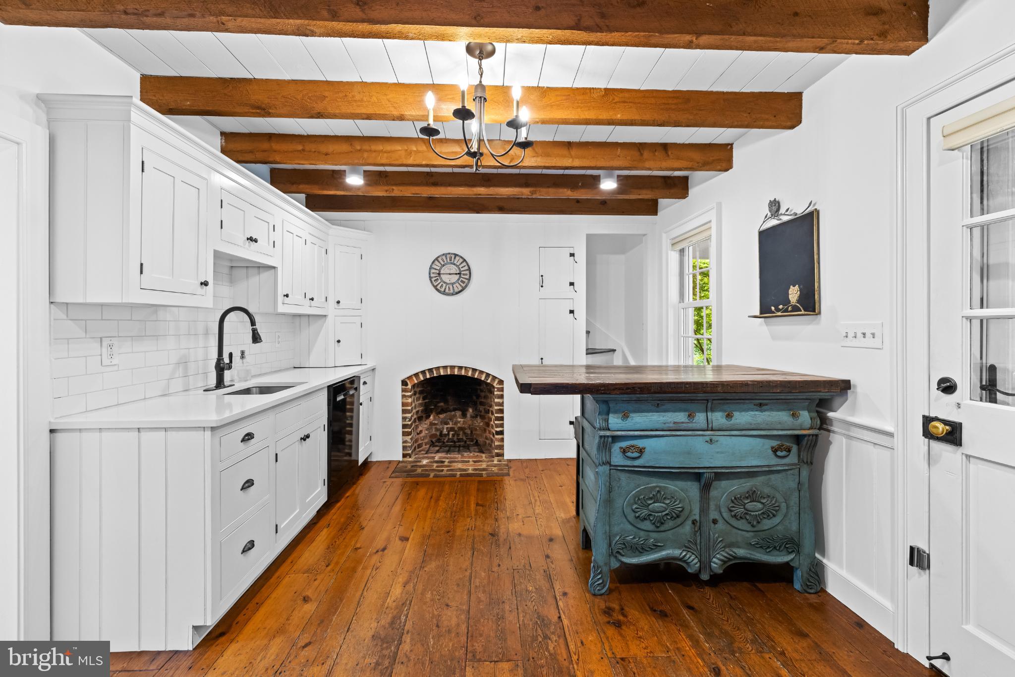 2212 River Bend Court White Hall, MD 21161 - Photo 7 of 40 Charming kitchen with rustic beams and warmth.