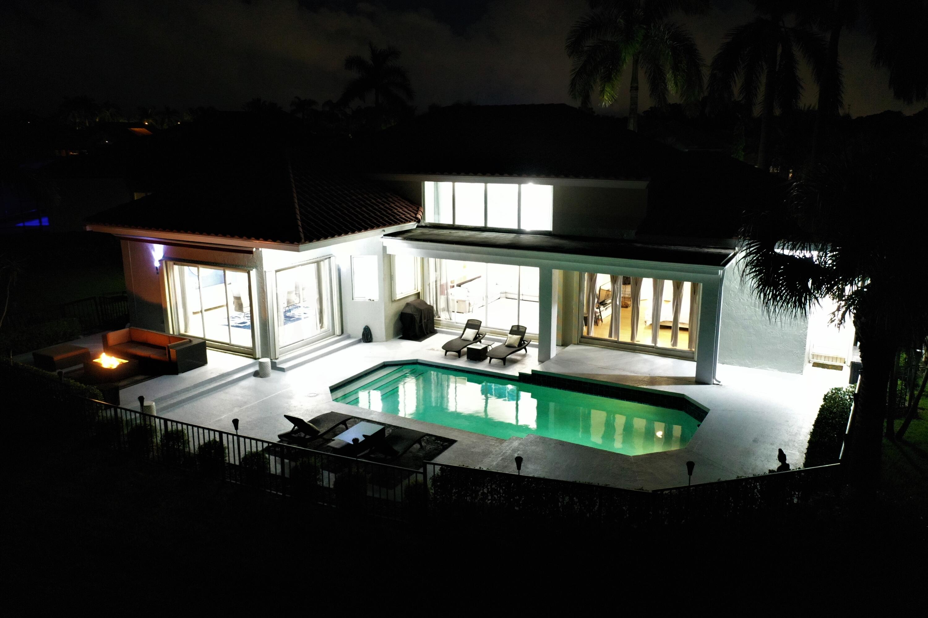 17783 Heather Ridge Road Boca Raton, FL 33498 - Photo 7 of 57 Evening Aerial