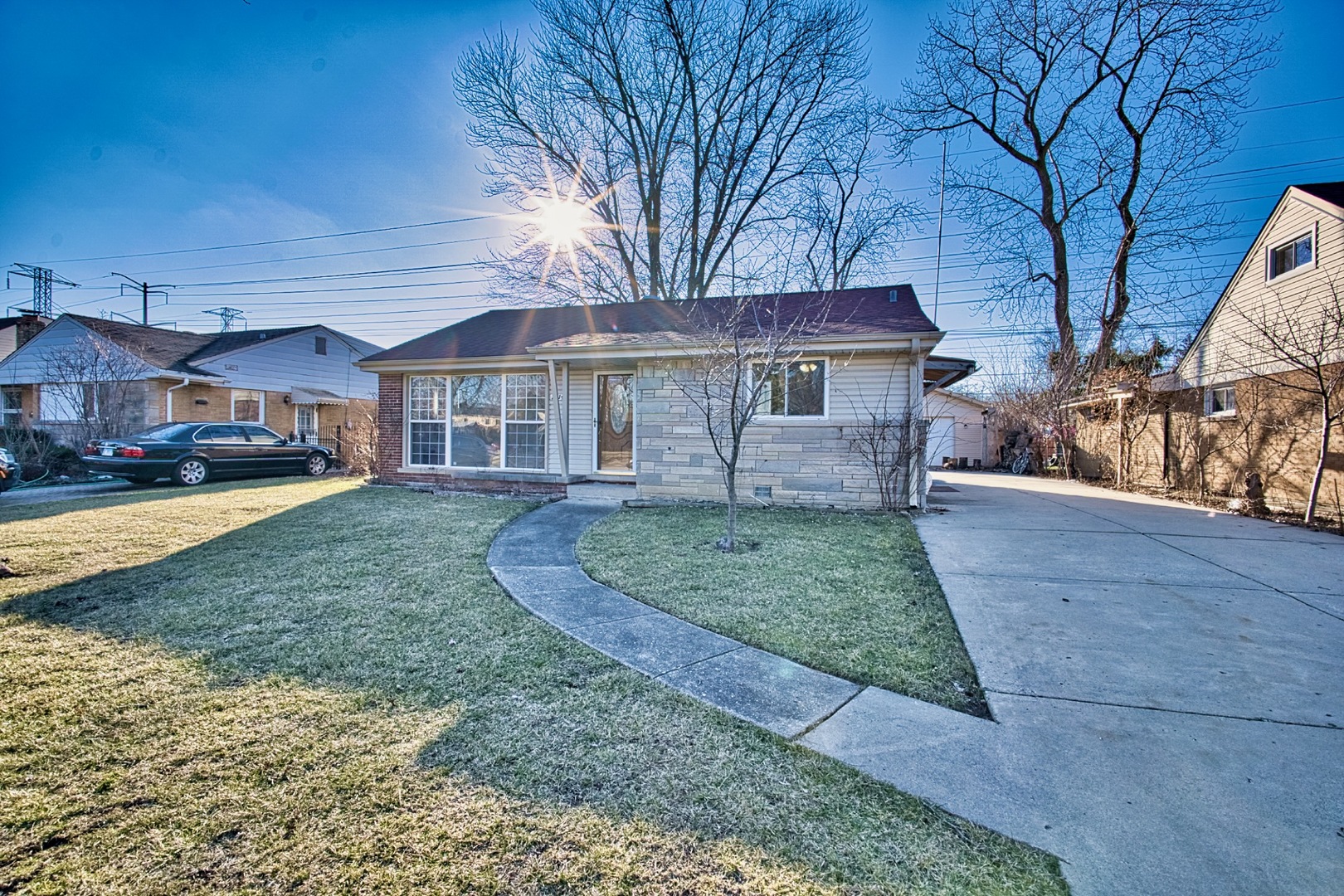 7014 Kilbourn Avenue Lincolnwood, IL 60712 - Photo 1 of 14 front view of a house with a yard