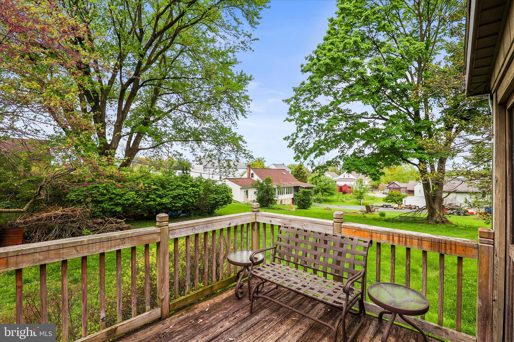 2963 Spring Valley Road Lancaster, PA 17601 - Photo 38 of 42 a view of a wooden deck with a large trees