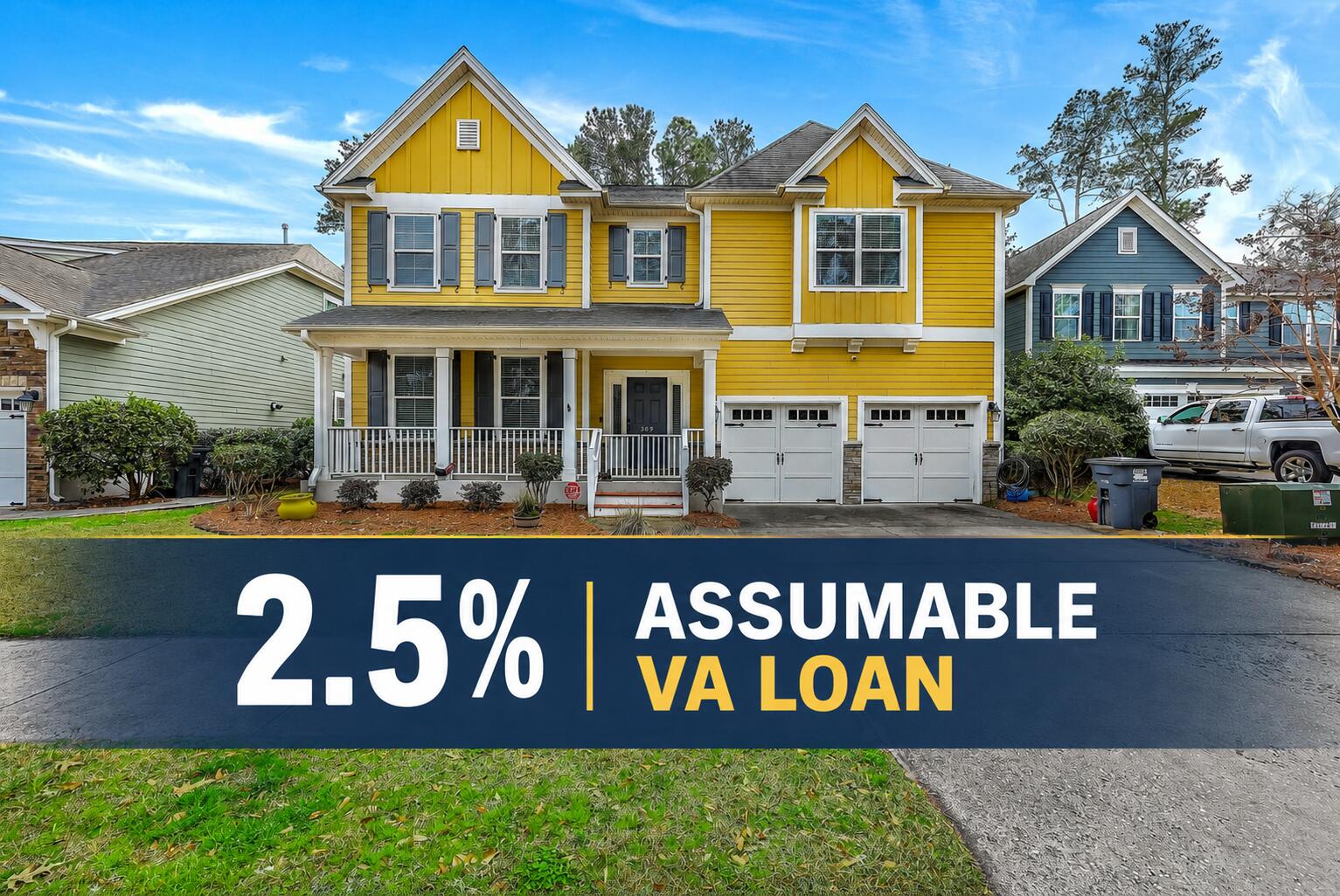 309 Ribbon Road Summerville, SC 29483 - Photo 1 of 69 Assumable 2.5% VA Loan