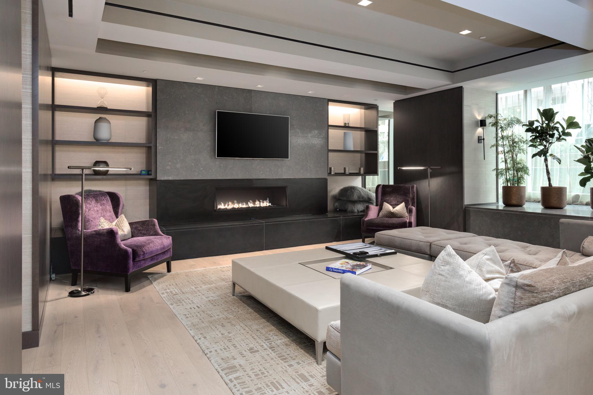 2501 M Street Northwest, Unit 722 Washington, DC 20037 - Photo 32 of 39 Luxe Resident Lounge
