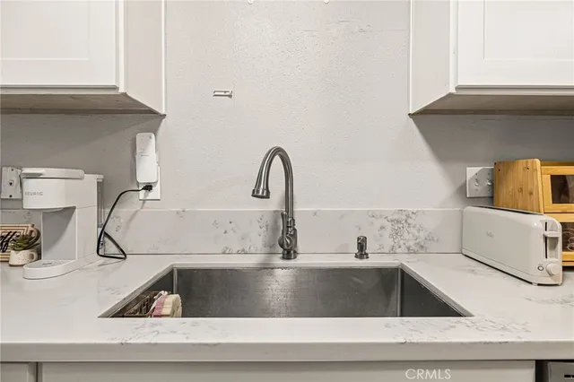 a close view of sink and tap