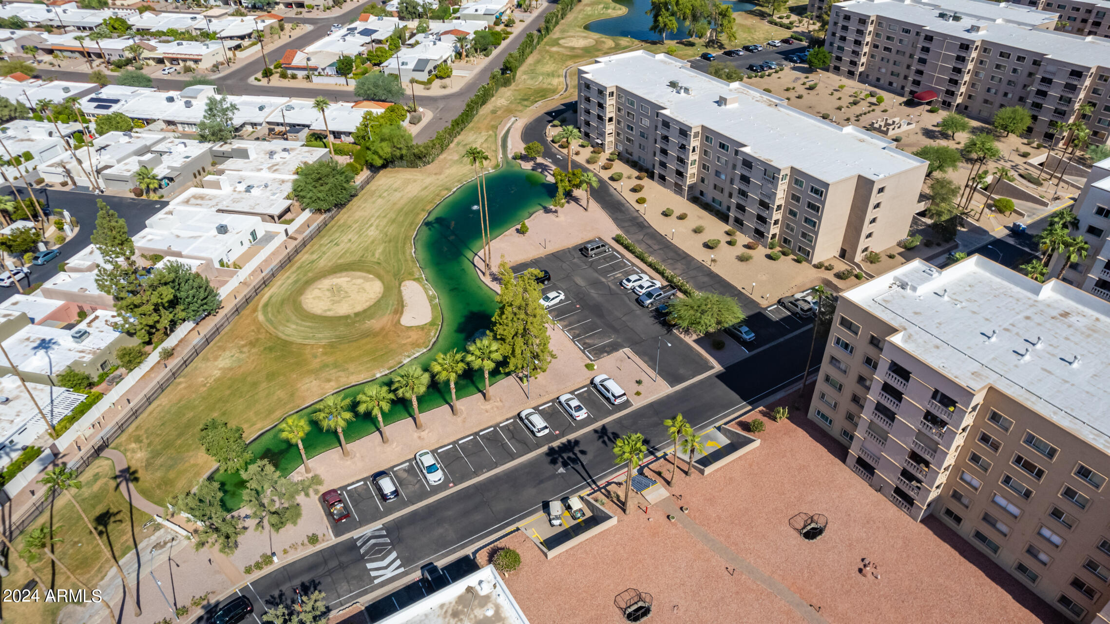 7930 East Camelback Road, Unit 506 Scottsdale, AZ 85251 - Photo 55 of 58 an aerial view of a house