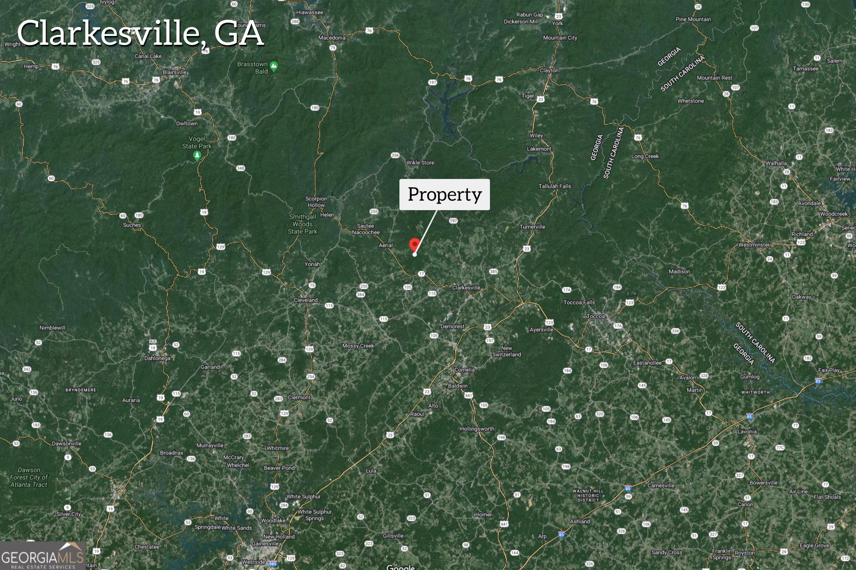 5012 Alec Mountain Road Clarkesville, GA 30523 - Photo 3 of 37 a sign that is sitting in a forest