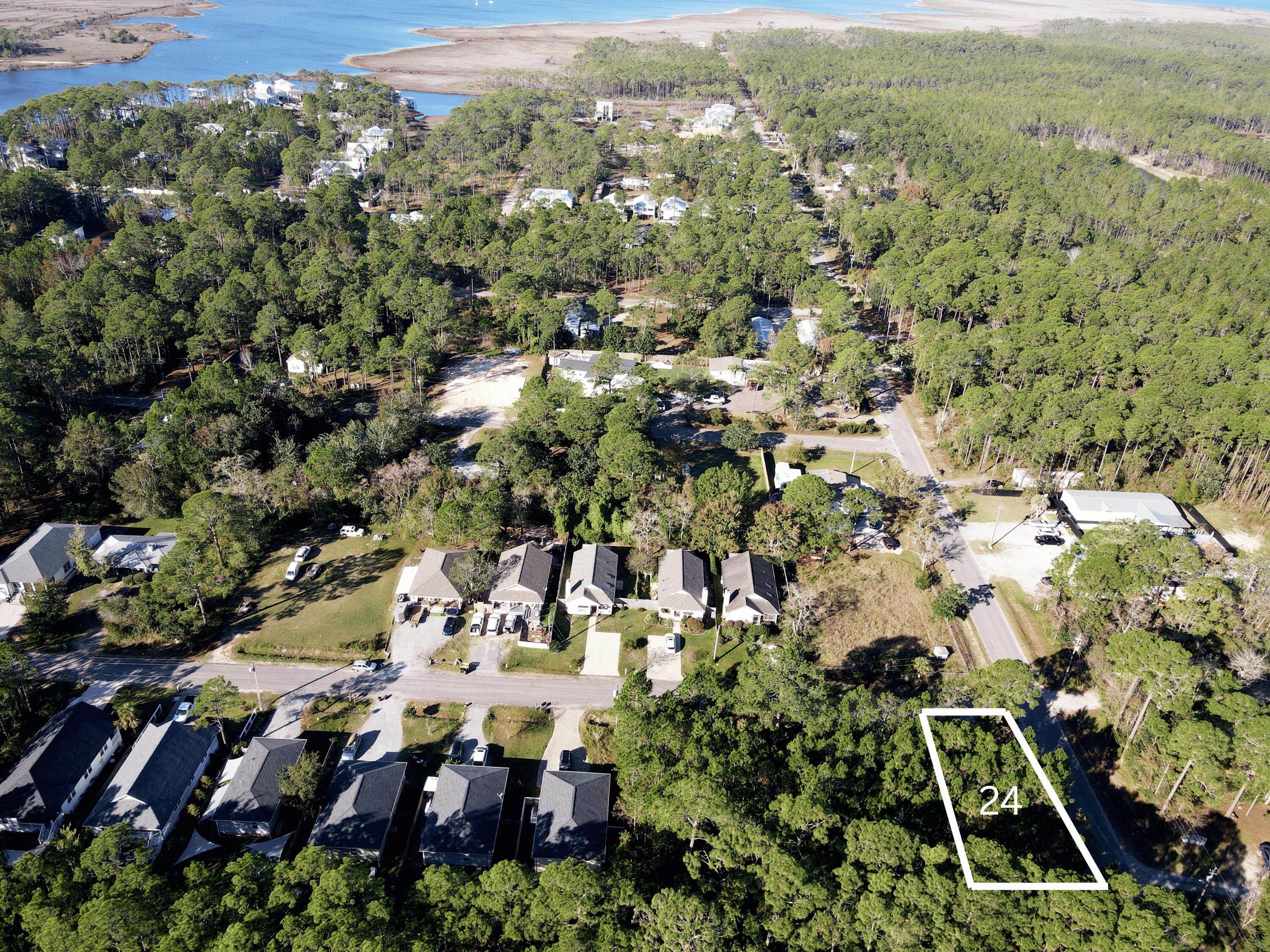 Lot24-blk5 North 6th Street Santa Rosa Beach, FL 32459 - Photo 4 of 4 an aerial view of multiple house