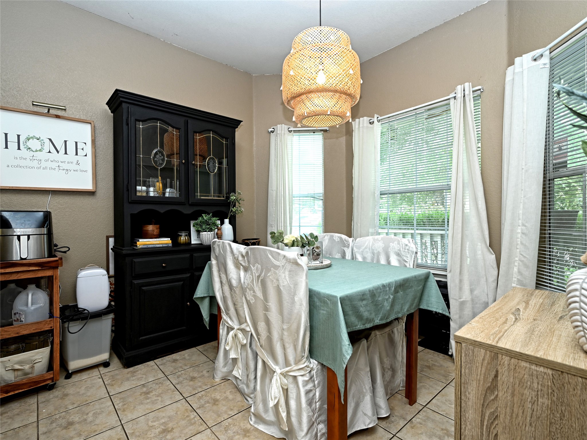 11401 Dimmitt Street Manor, TX 78653 - Photo 12 of 23 a view of a dining room with furniture window and outside view