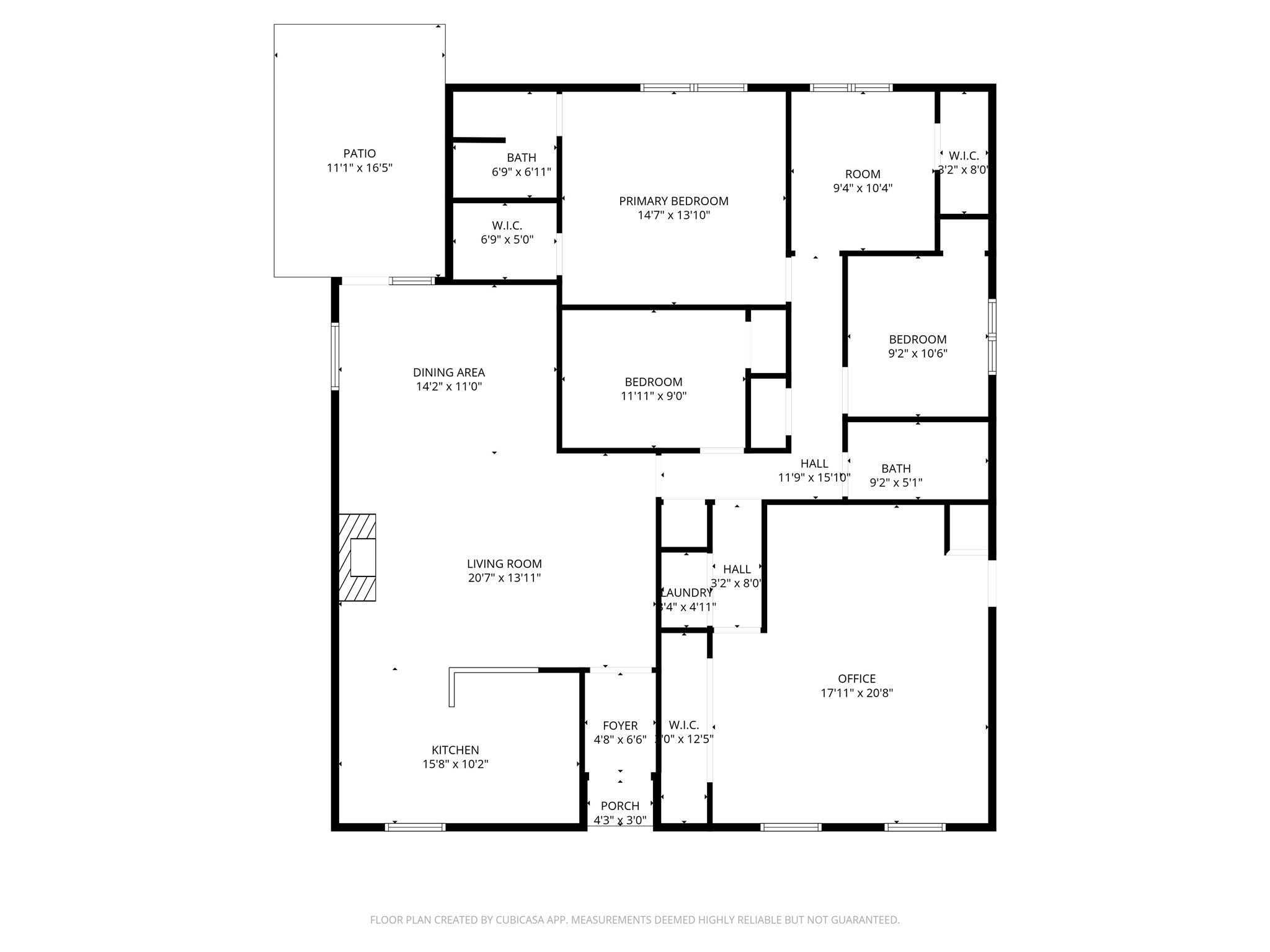 3805 Darling Street Pasadena, TX 77503 - Photo 22 of 23 a picture of a floor plan