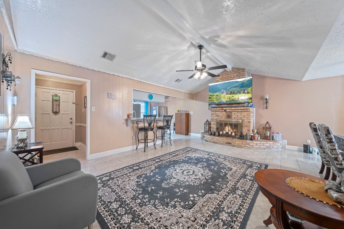 3805 Darling Street Pasadena, TX 77503 - Photo 3 of 23 a living room with furniture and a wooden floor