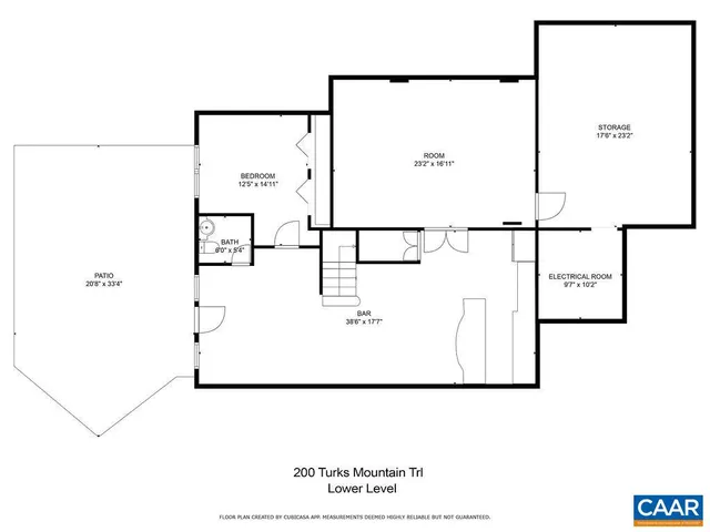 a view of a patio with table and chairs and potted plants