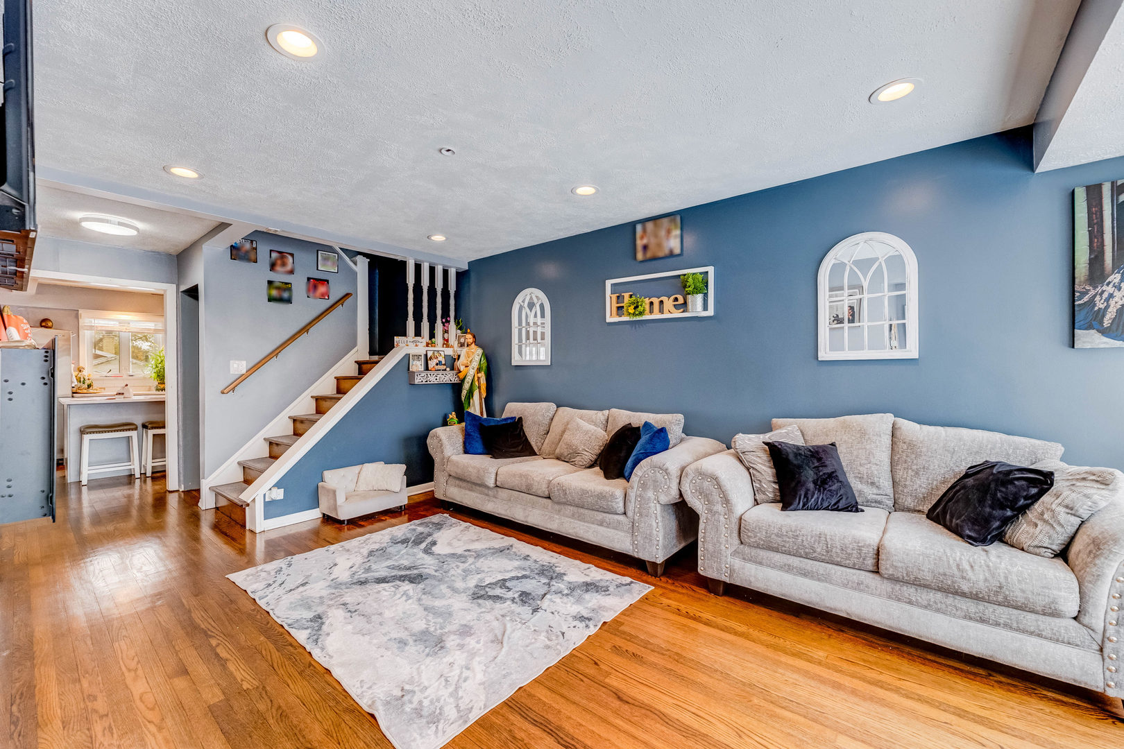 4147 Gage Avenue Lyons, IL 60534 - Photo 4 of 33 a living room with furniture and wooden floor