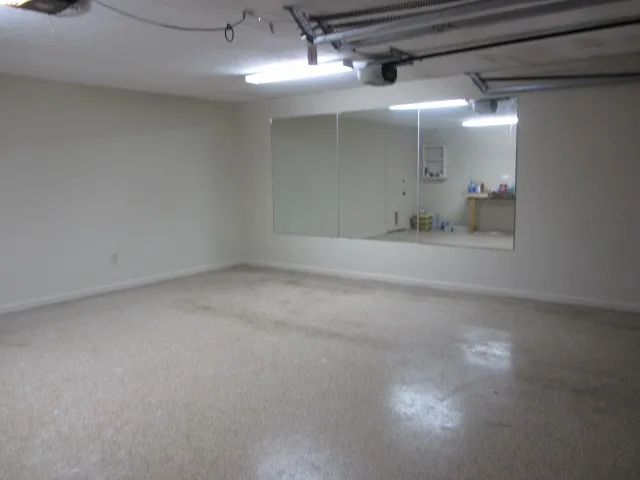 a view of empty room