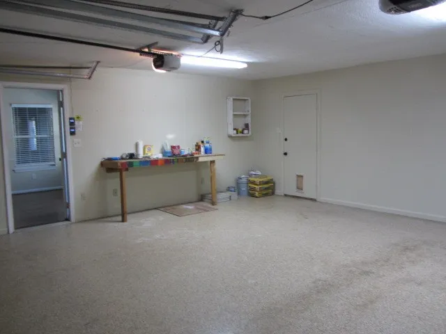 a view of storage and utility room