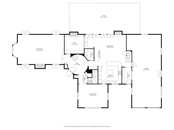 a picture of a floor plan