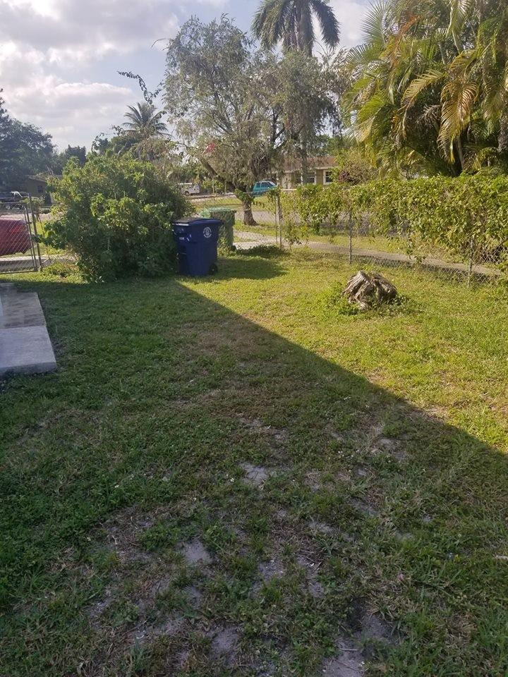6830 Southwest 23rd Street Miramar, FL 33023 - Photo 14 of 17 a view of yard with swimming pool and green space