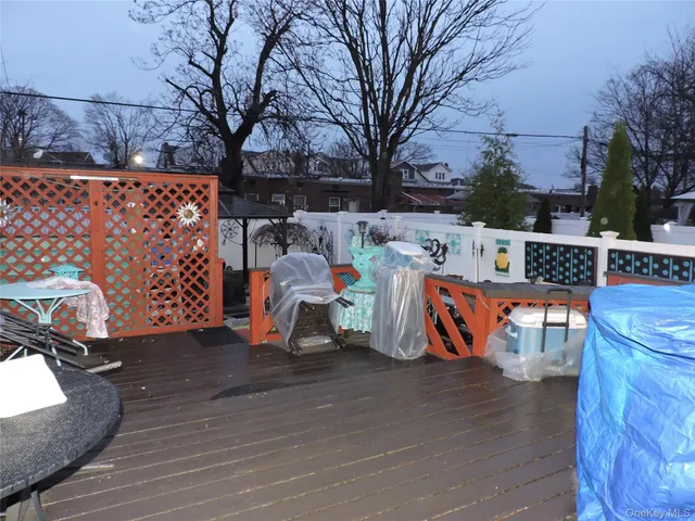 a view of outdoor space with seating