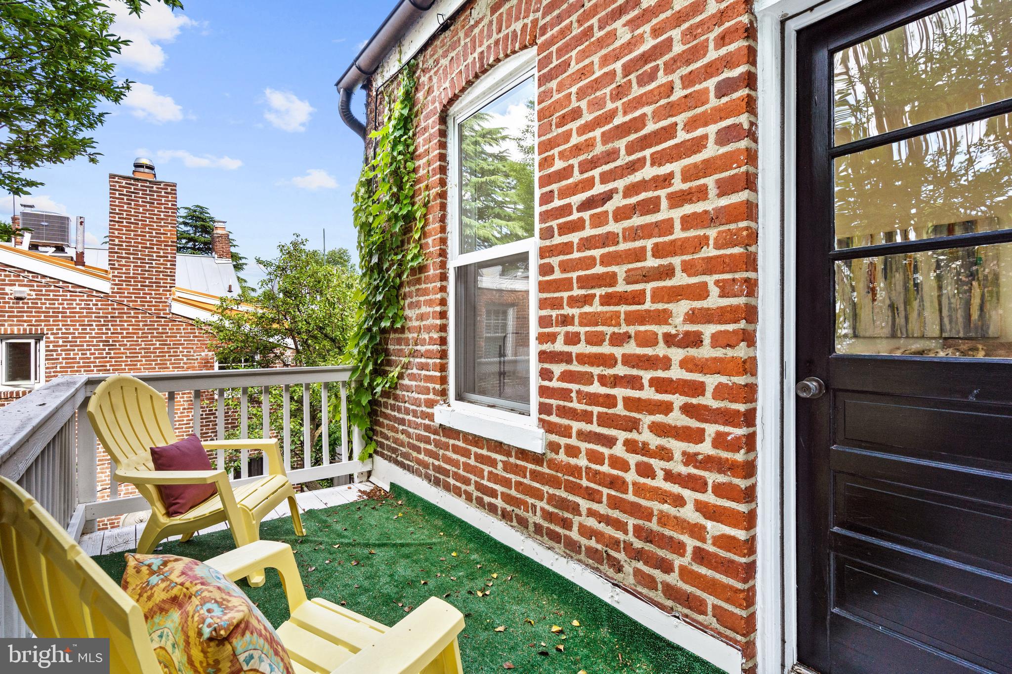 3411 P Street Northwest Washington, DC 20007 - Photo 24 of 32 Balcony