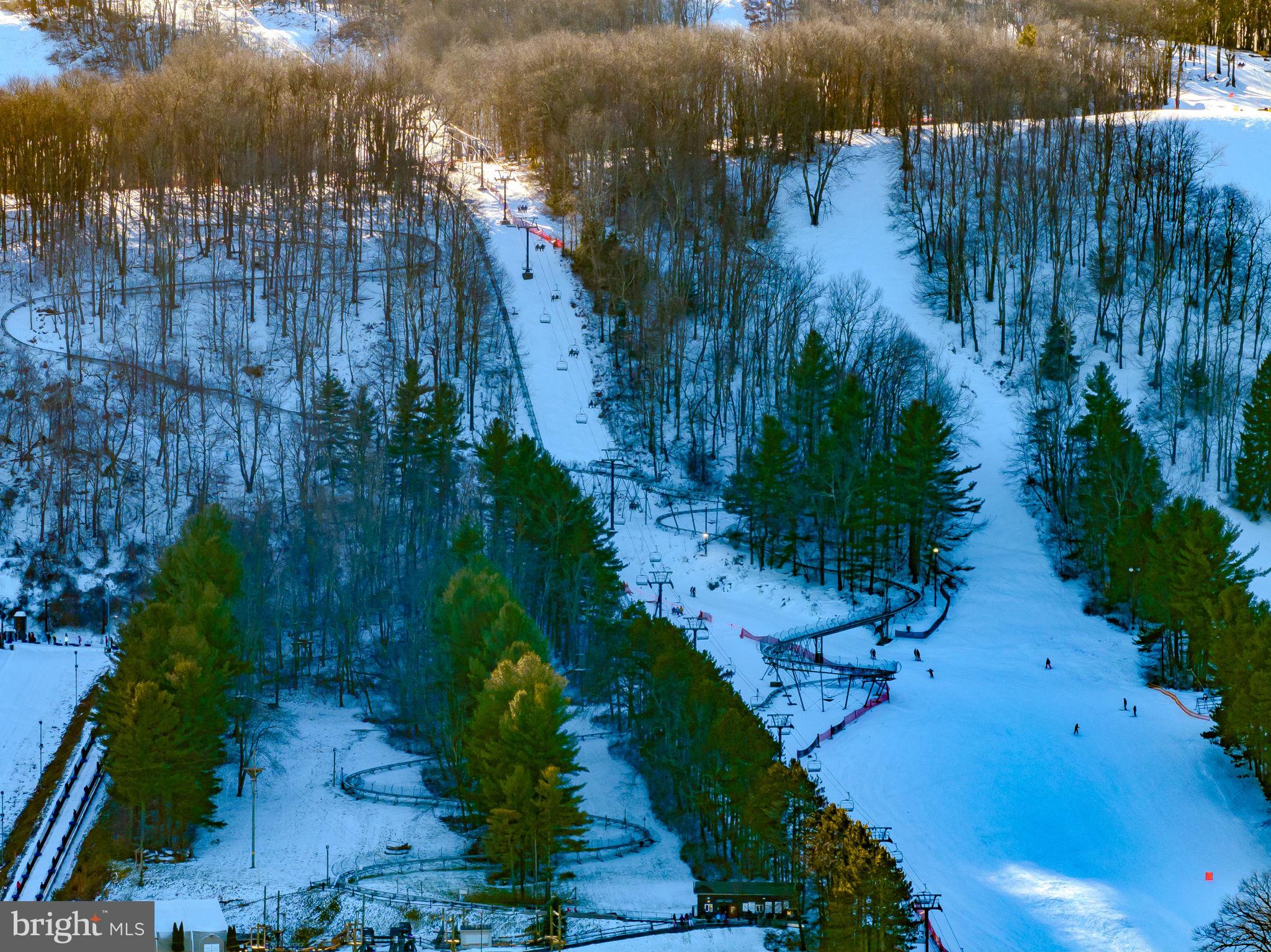 57 North Camp Road McHenry, MD 21541 - Photo 43 of 46 an aerial view of house with yard