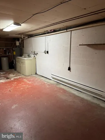 a view of a storage & utility room