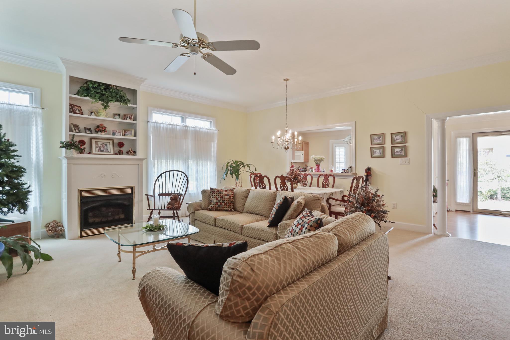 175 Maynard Lane Strasburg, VA 22657 - Photo 5 of 25 Living Room with gas fireplace
