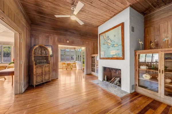 a view of livingroom with furniture wooden floor and window